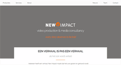 Desktop Screenshot of newimpact.be